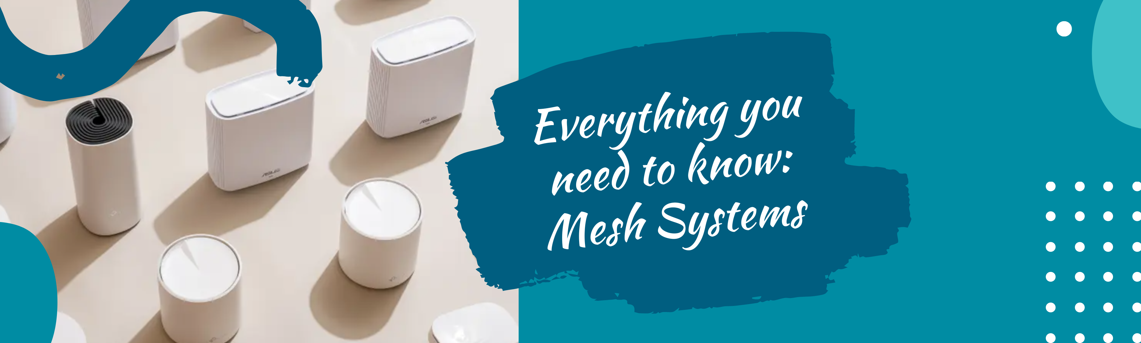 Mesh shops WiFi Router System 3- AC1200 Mesh Routers Coverage up to 5,500 Sq. ft