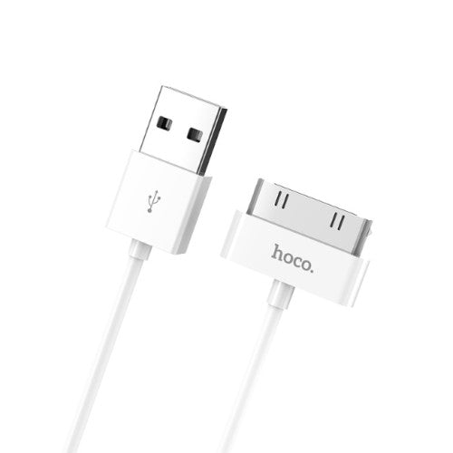 Hoco X1 Fast Charging Cable for iPhone 4/4s | White | Connect It | Ireland