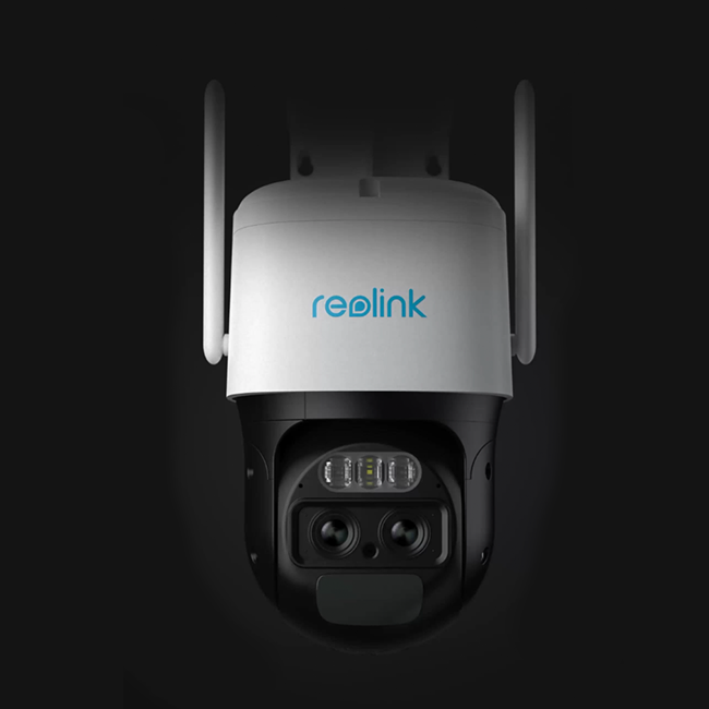 Reolink TrackMix LTE | Dual-Lens 4G PTZ Camera with Auto-Zoom Tracking | Connect It Ireland