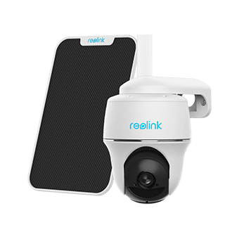 Reolink Argus PT | Pan & Tilt Wire-Free Security Camera | Solar Panel Included | Connect It