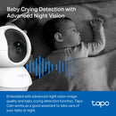Tp-Link | Tapo C200 | Indoor Pan/Tilt Home Security Wi-Fi Camera | Connect It Ireland