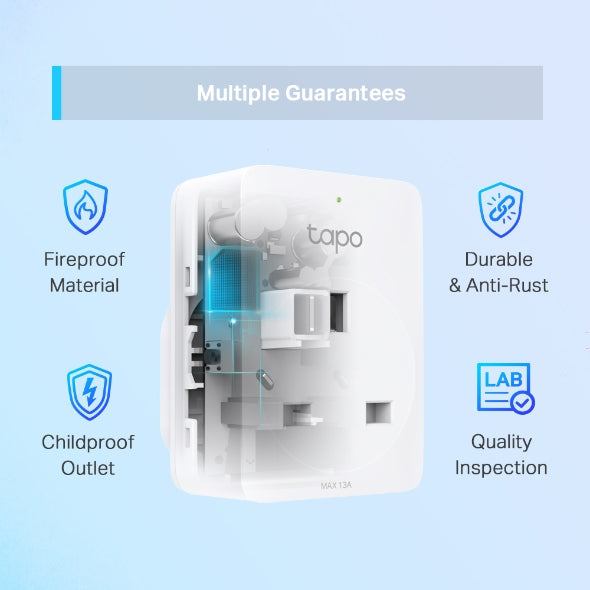 Tapo P110 Mini Smart Wi-Fi Plug with Energy Monitoring (4-Pack) | Connect It Ireland