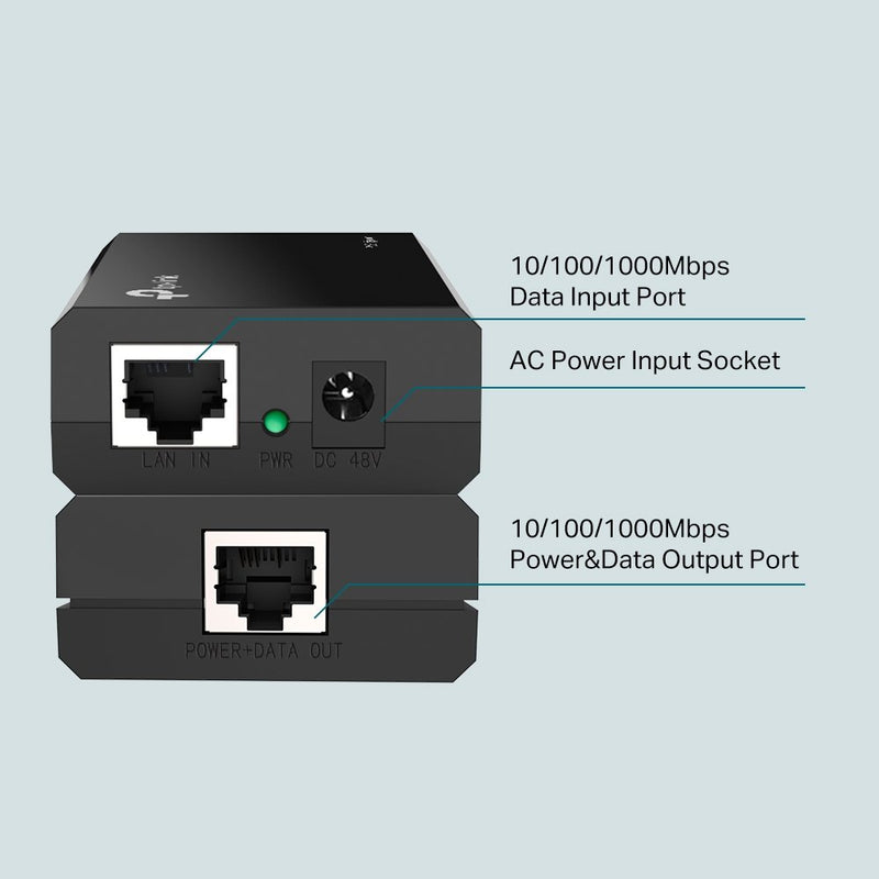 TP-Link PoE Injector upto 15.4W | Connect It Ireland