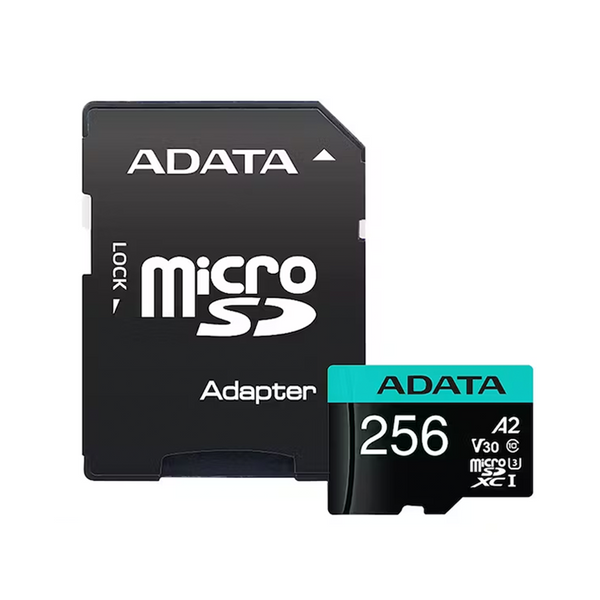 ADATA 256GB Micro SD Memory Card | MicroSDXC/SDHC Class 10 | Connect It Ireland