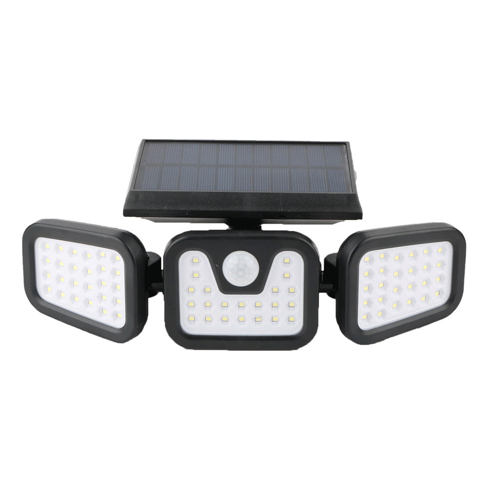 SUNARI Outdoor Solar Light | 3 Panel LED Lamp with PIR Motion Sensor