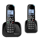 Amplicomms BigTel 1502 Cordless Big Button Phone for Elderly Duo | Black | Connect It Ireland
