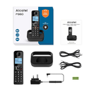 Alcatel F860 Single Cordless Phone with Call Block | Black | Connect It Ireland