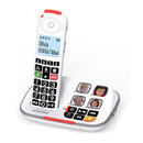Swissvoice Xtra 2355 Big Button Cordless Phone with Answer Machine | White | Connect It Ireland