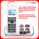 Swissvoice Xtra 2355 Duo Big Button Cordless Phone with Additional Handset | White | Connect It Ireland