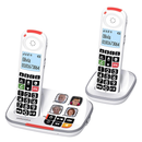 Swissvoice Xtra 2355 Duo Big Button Cordless Phone with Additional Handset | White | Connect It Ireland