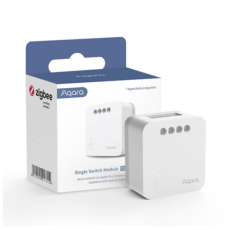 Aqara Single Switch Module T1 (No Neutral) | Connect It Ireland