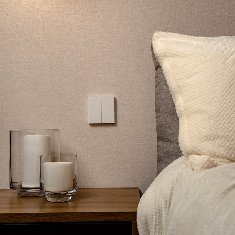 Aqara Smart Wall Switch H1 (Double Rocker - With Neutral) | Connect It Ireland