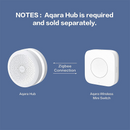 Aqara Wireless Mini Switch | One Button Remote Control | 2 Years Battery Life | Connect It Ireland