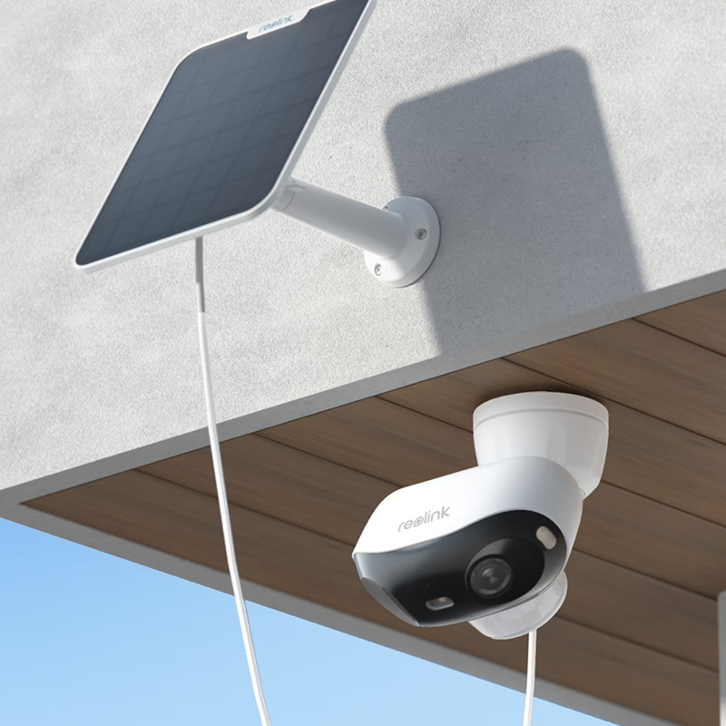 Reolink Argus Pro 180° 4K Solar Security Camera Connect It