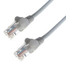 15m Grey RJ45 CAT6 Cable | UTP Stranded Flush Moulded LS0H Patch | Connect It Ireland