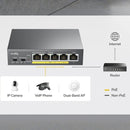 Cudy 5-Port Gigabit PoE+ Switch 60W | GS1005P | Connect It Ireland