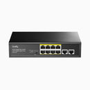 Cudy 8-Port Gigabit PoE+ Switch with 2 Gigabit Uplink Ports 120W | GS1010P | Connect It Ireland