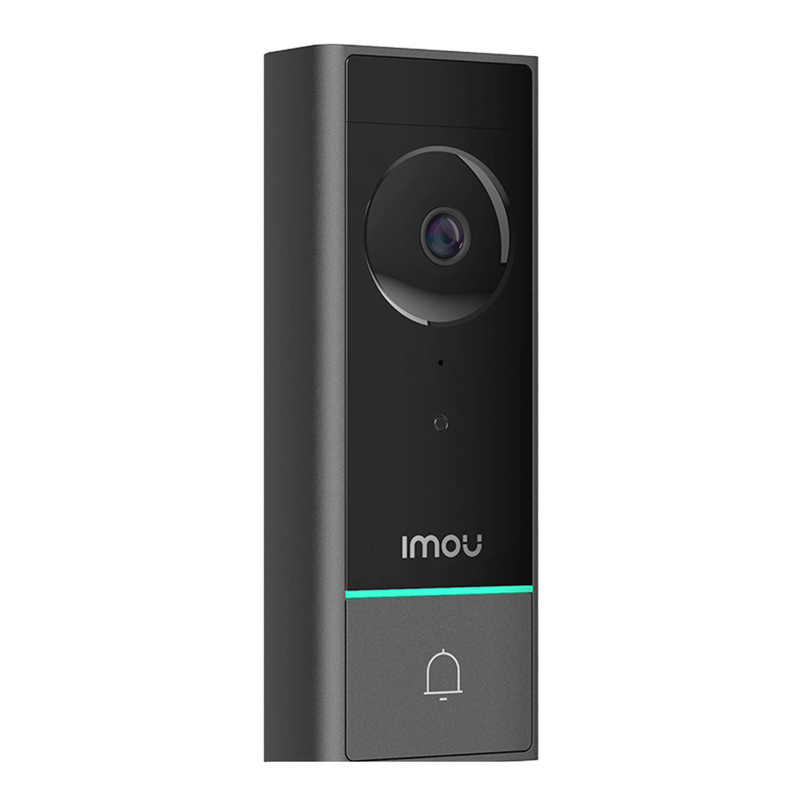 IMOU DB60 Outdoor Battery Powered Video Doorbell Kit | Black | Connect It Ireland