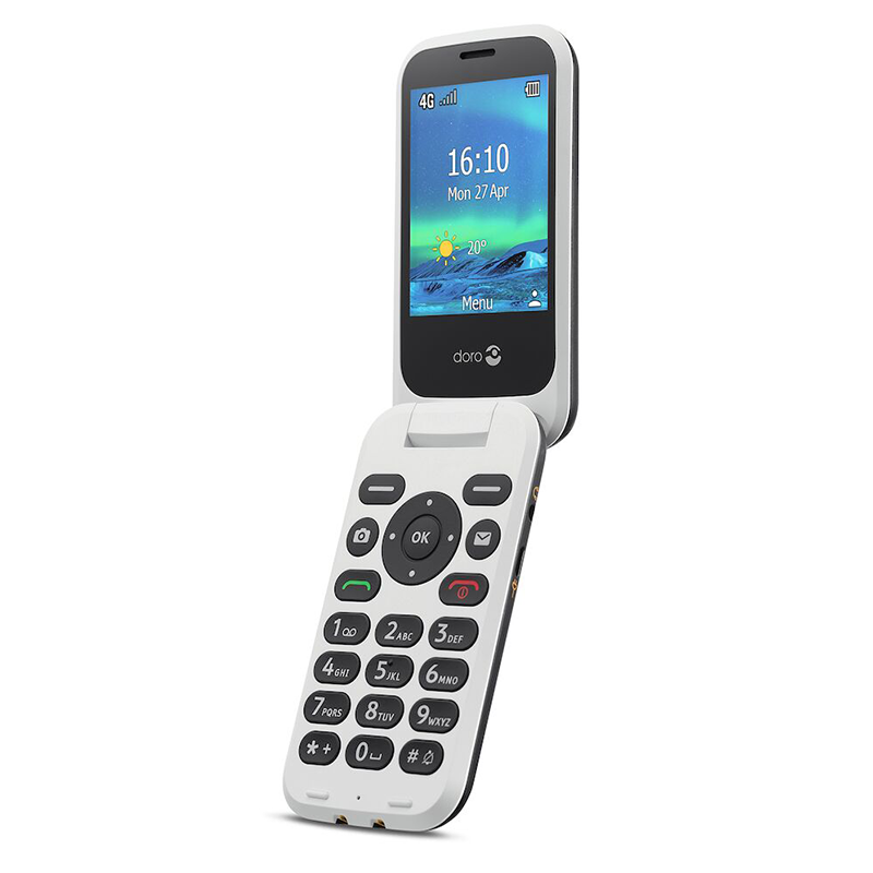Doro 6880 | Easy to Use 4G Flip Phone | Connect It Ireland