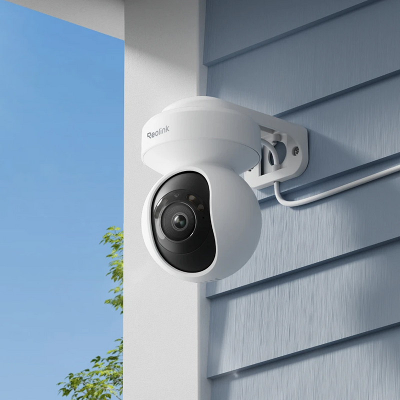 Reolink E1 Outdoor SE PoE | 4K 8MP PTZ PoE Camera with Auto Tracking and 360° Coverage | Connect It Ireland