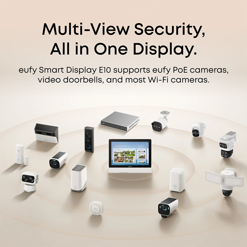 Eufy Smart Display E10 | T87A02W1 | Connect It Ireland