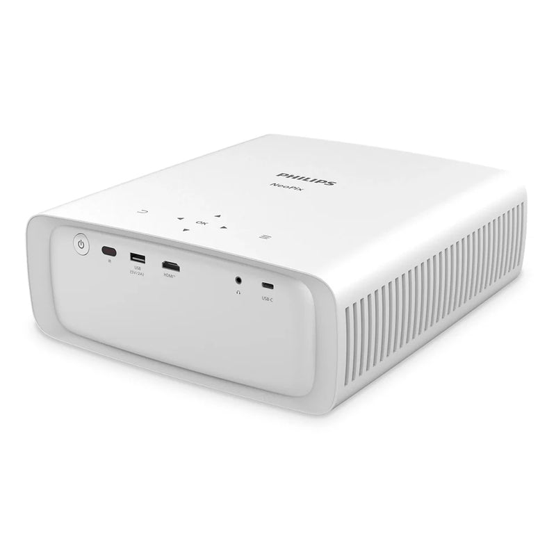 Philips NeoPix 550 Smart Projector | White | Connec It Ireland