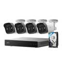 Eufy PoE NVR Security System with E40 Bullet Cams | E8P00322| Connect It Ireland