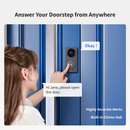 Aqara Doorbell Camera Hub G410 | Black | Connect It Ireland