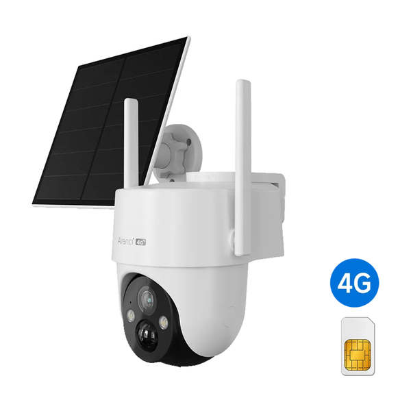 Arenti 4G Outdoor PT Security Camera with Solar Panel | GO3G+SP2 | Connect It Ireland