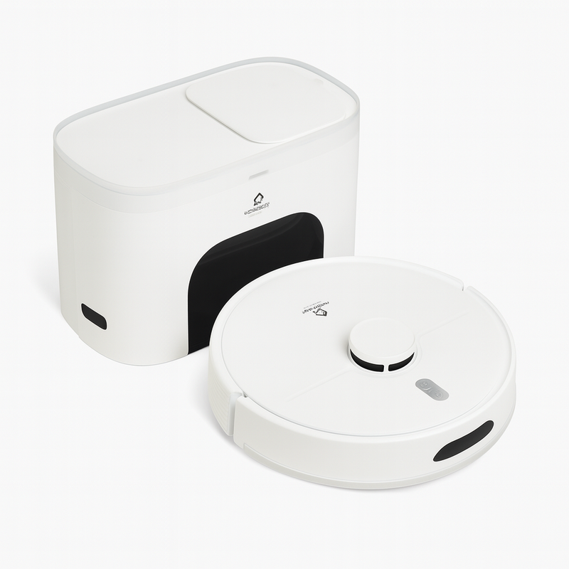 HomeBot Robot Vacuum and Mop with Self-Empty Station | Dottie | Connect It Ireland
