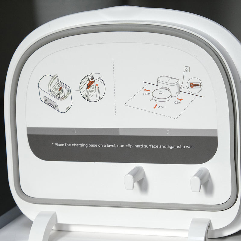 HomeBot Robot Vacuum and Mop with Self-Empty Station | Dottie | Connect It Ireland