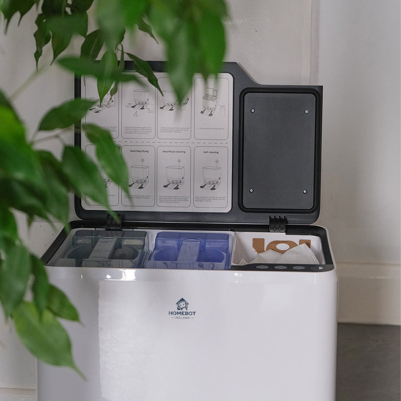 HomeBot 6-in-1 Robot Vacuum and Mop | Glider | Connect It Ireland