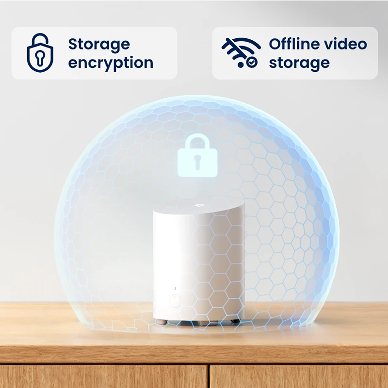 Reolink home hub 1 lite | do 8 kamer | ai vpogledi | 2,4/5 ghz wi-fi | varnostni hub 4 Reolink home hub 1 lite šifrirano lokalno shranjevanje posnetkov
