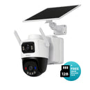 IMOU AOV Dual-Lens 4G LTE & Wi-Fi Security Camera with 8W Solar Panel | 24/7 Recording