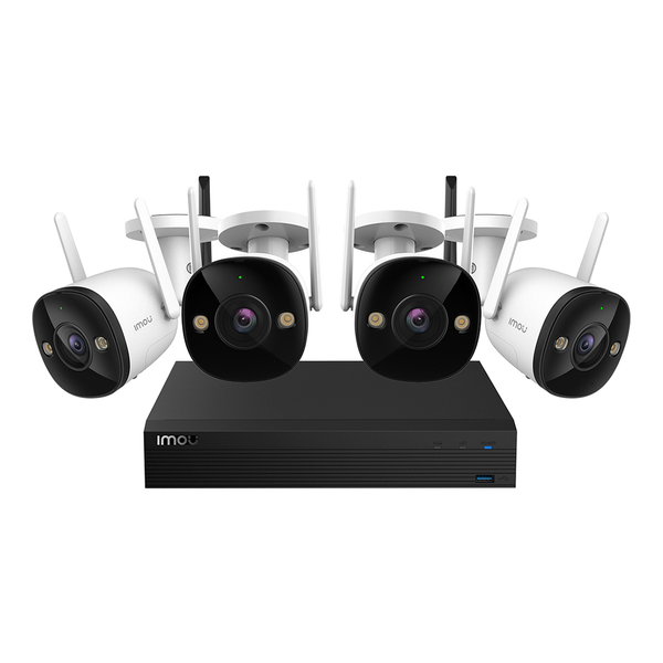 IMOU Bullet 2 Wireless Security Camera | x4 Camera & NVR Kit | Connect It Ireland