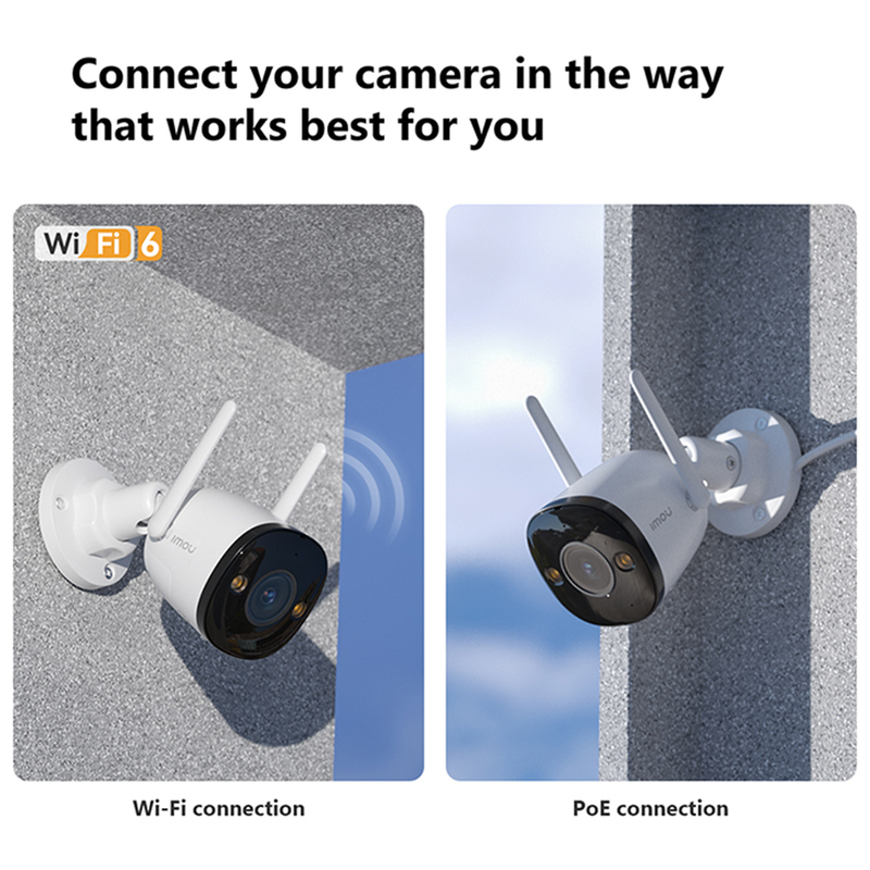 IMOU Bullet 3 2K Outdoor Smart Security Camera | White | Connect It Ireland