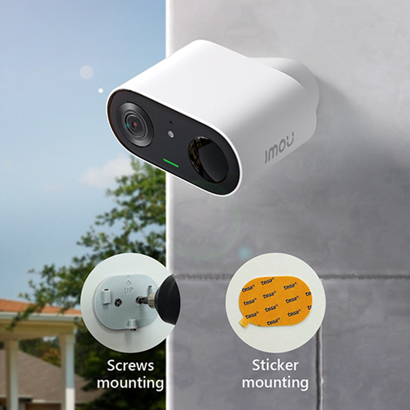 IMOU Cell Go Outdoor Smart Battery Camera with Solar Panel | White | Connect It Ireland