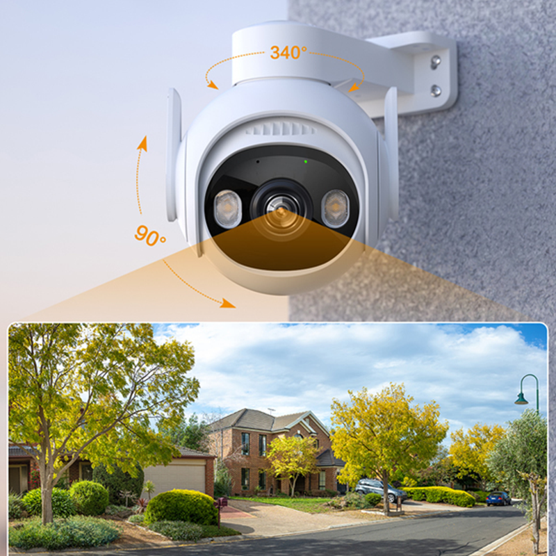 IMOU Cruiser 2 2K Outdoor Pan Tilt Smart Security Camera | White | Connect It Ireland