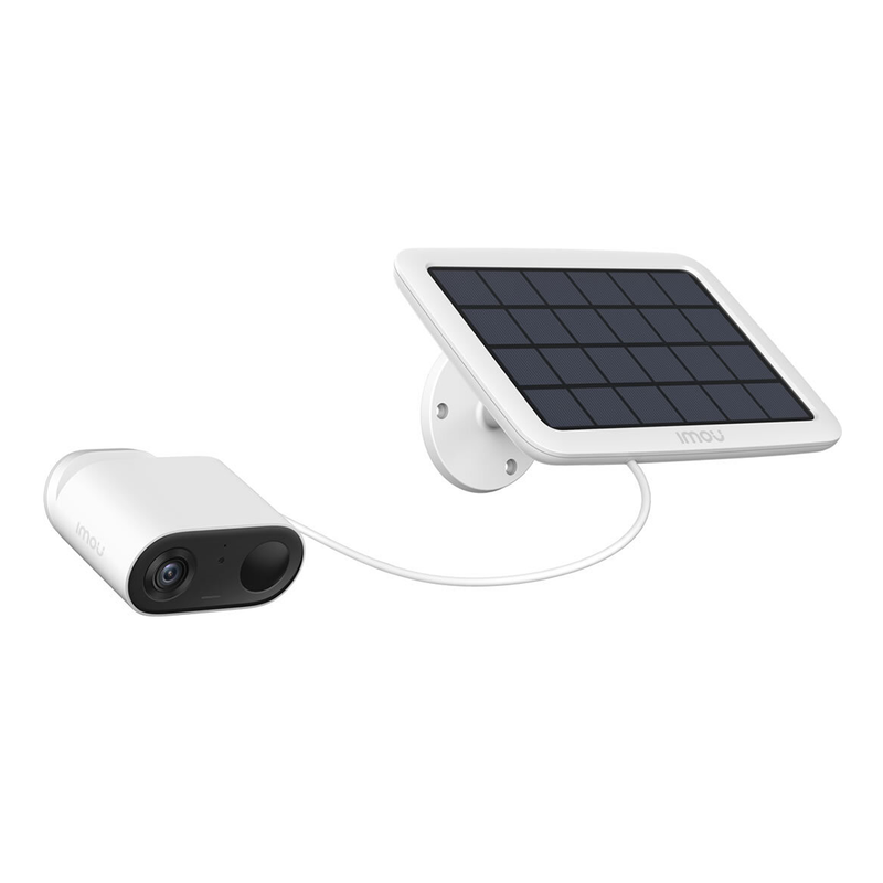 IMOU Cell Go Outdoor Smart Battery Camera with Solar Panel | White | Connect It Ireland