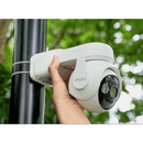 IMOU Cell PT 2K Outdoor & Indoor Pan Tilt Smart Security Cam | White | Connect It Ireland