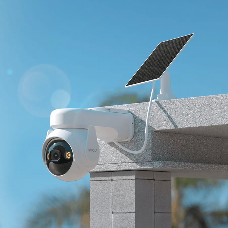 IMOU Cell PT Solar Kit | 2K Outdoor Pan Tilt Smart Security Cam with Solar Panel | Connect It Ireland