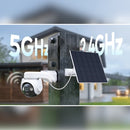 IMOU AOV PT Lite | Dual Band Wi-Fi Battery Camera with 5W Solar Panel | IPC-SA7E-C-5M0S1/FSP14