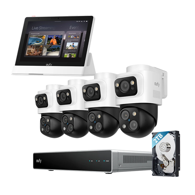Eufy NVR Security System S4 Max + Smart Display E10 Bundle | Connect It Ireland