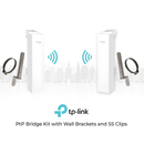 EAP215 5KM PtP Bridge Kit with Wall Brackets and SS Clips | OMADA-KIT-EAP215 | Connect It Ireland