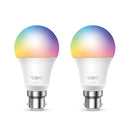 Tapo | B22 Smart WiFi Multicolour Light Bulb | L530B (2-Pack) | Connect It Ireland