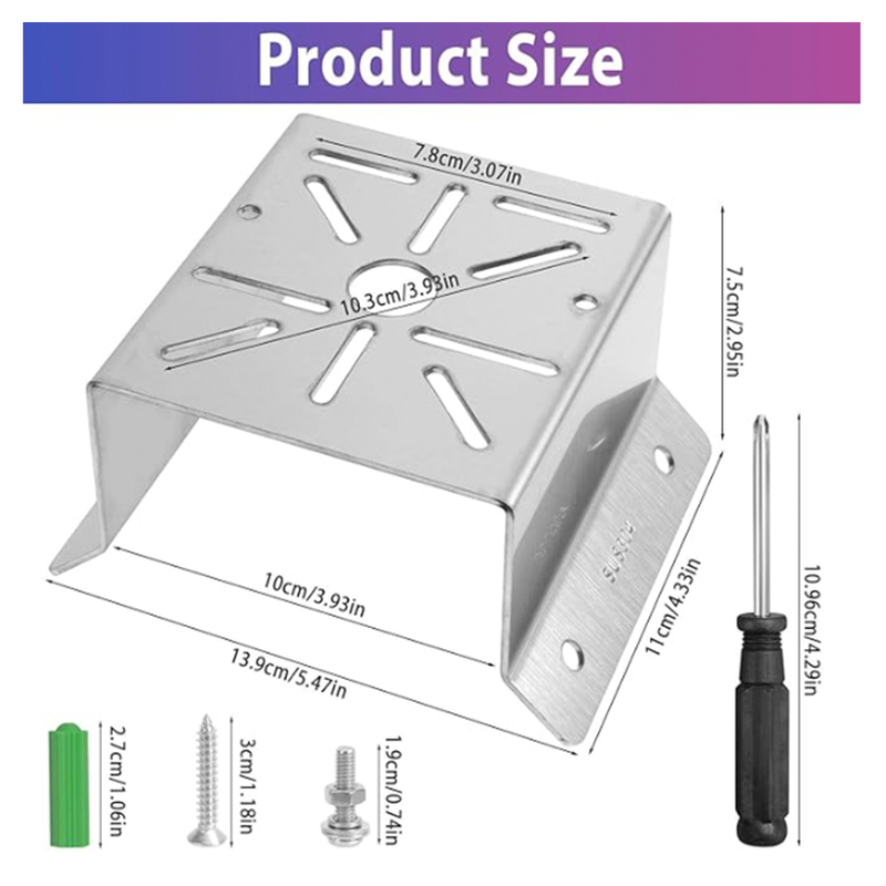 Universal Corner Bracket for Security Cameras | Connect it Ireland