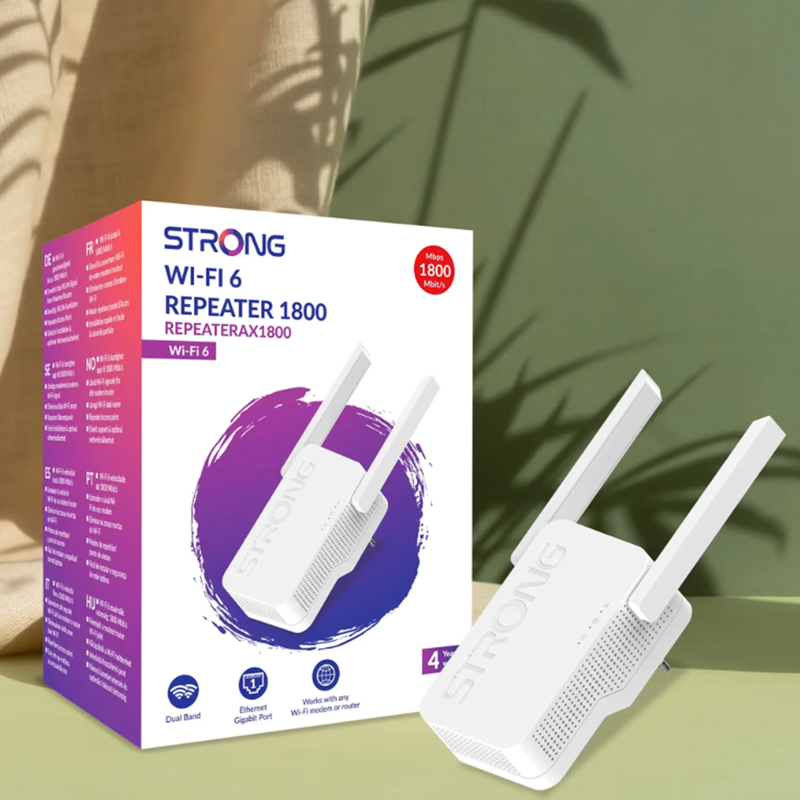 STRONG REPEATER AX1800 WiFi Extender | REPEATERAX1800 | Connect It Ireland