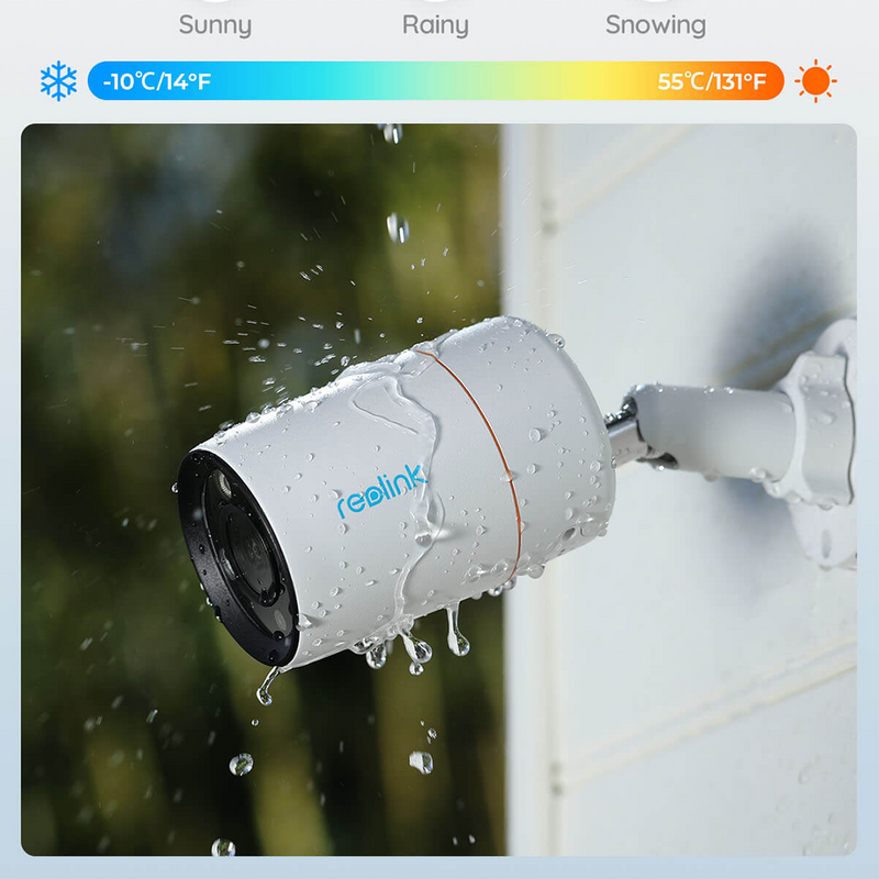 Reolink RLC-1212A | Intelligent 12MP PoE Camera with Powerful Spotlight | Connect It Ireland