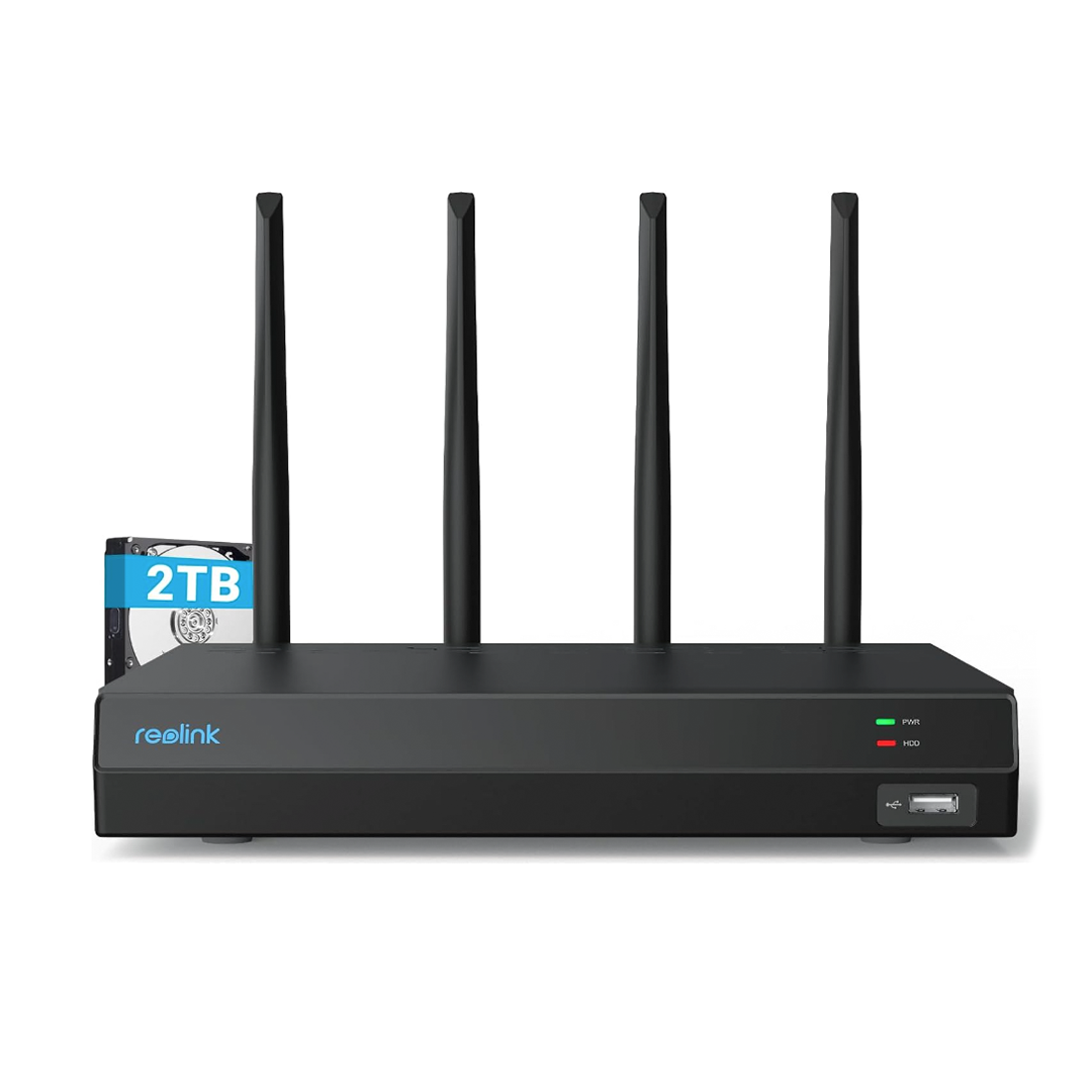 Reolink RLN12W | 12-Channel Wi-Fi 6 NVR Security Recorder