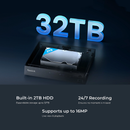 Reolink RP-PN8 | 12-Channel PoE NVR for 24/7 Recording